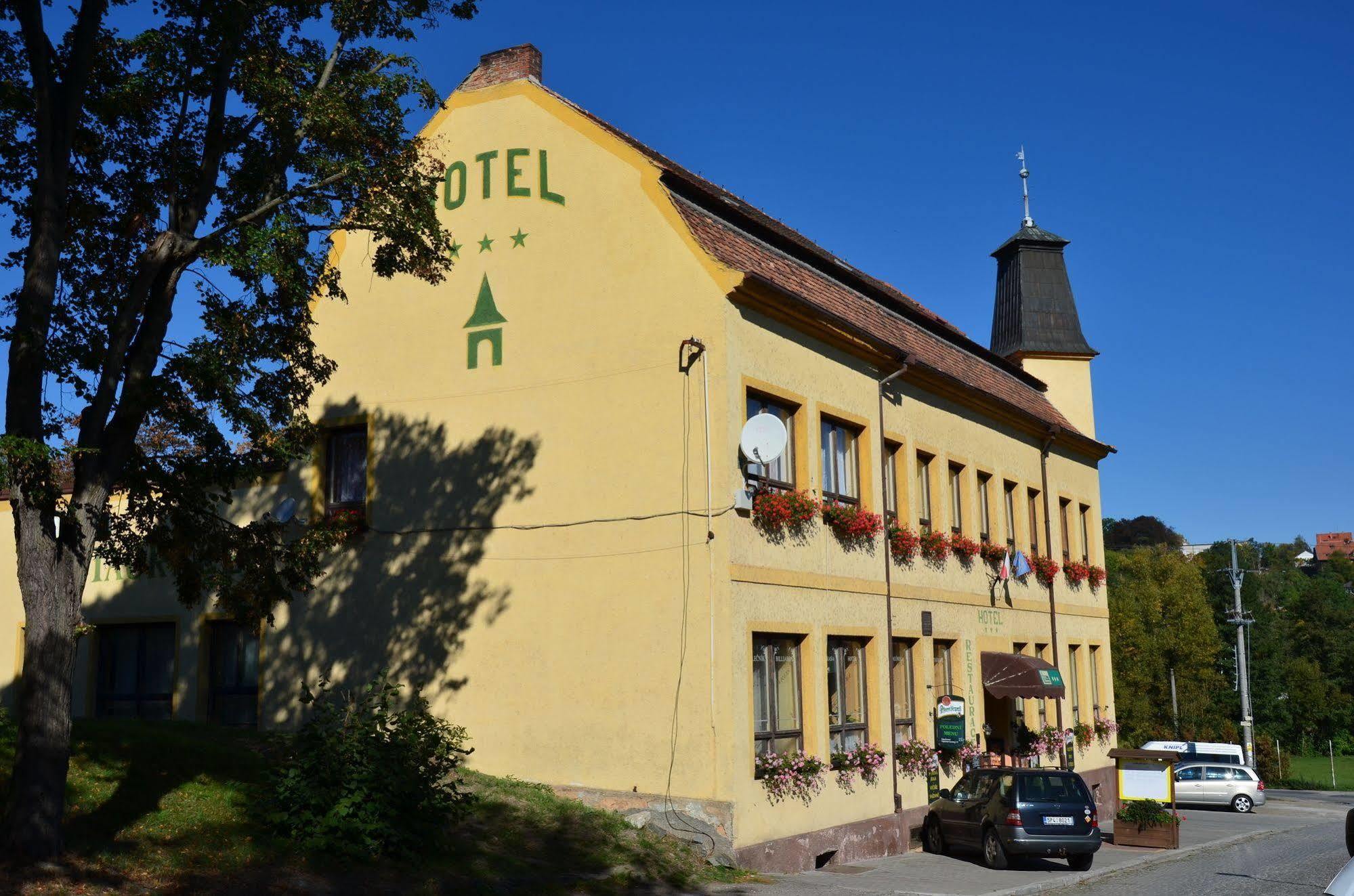 Hotel U Branky Stribro Exterior photo